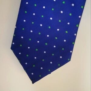 NEW Karako Suit Collection Tie Microfiber Purple dots T10